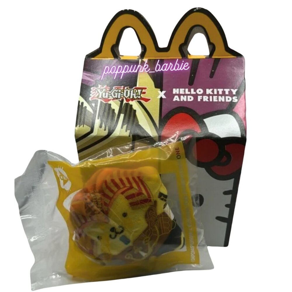 Hello Kitty x Yu-Gi-Oh McDonald's Toy Pompompurin Exodia + Happy Meal Box 2024
